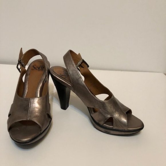 Metallic slingback size 7 - Picture 2 of 4